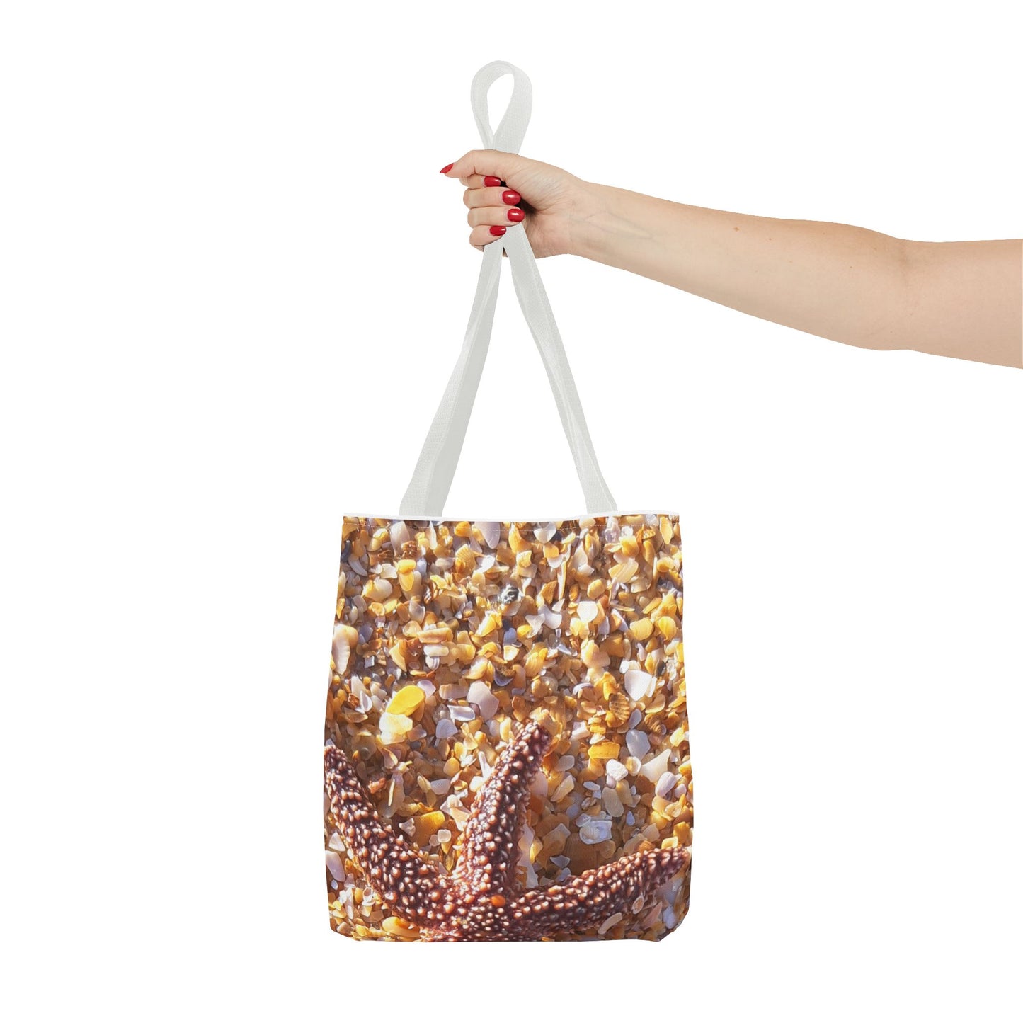 Ocean-Inspired Tote Bag | Beach Gear, Eco-Friendly Shopping, Casual Carry, Summer Essentials, Travel